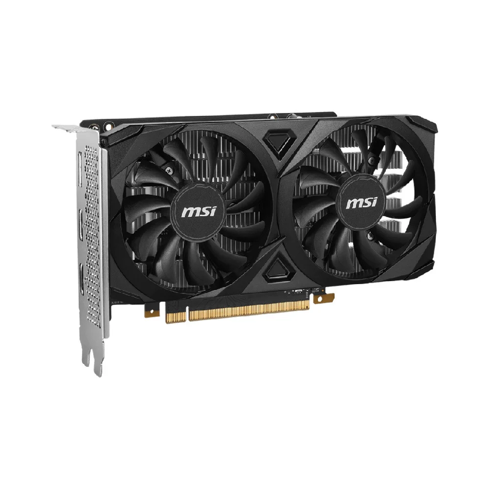 Imagem 3 de 5 do produto Placa de Vídeo MSI RTX 3050 Ventus 2X OC, 6GB RAM, GDDR6, 96 Bits - 912-V812-016