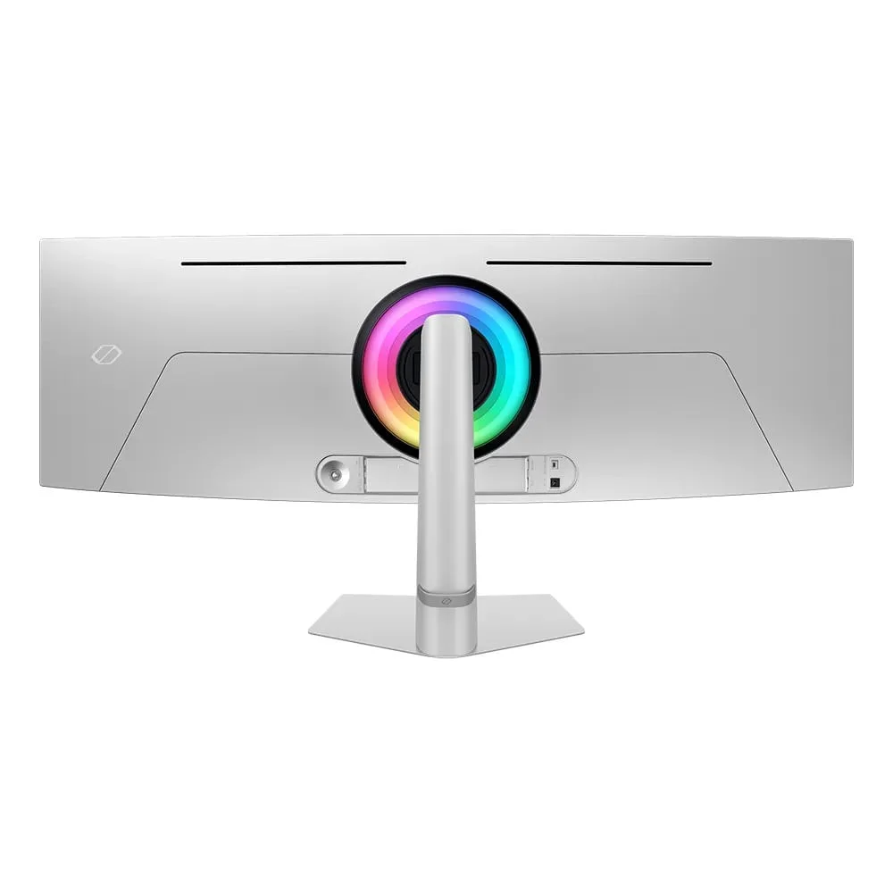 Imagem 4 de 5 do produto Monitor Gamer Samsung Odyssey OLED G9 49” Dqhd, Tela Curva Ultrawide, Painel OLED, 240hz, 0.03ms, Hdr10+, Has, Micro HDMI, Dp, Usb Hub Silver