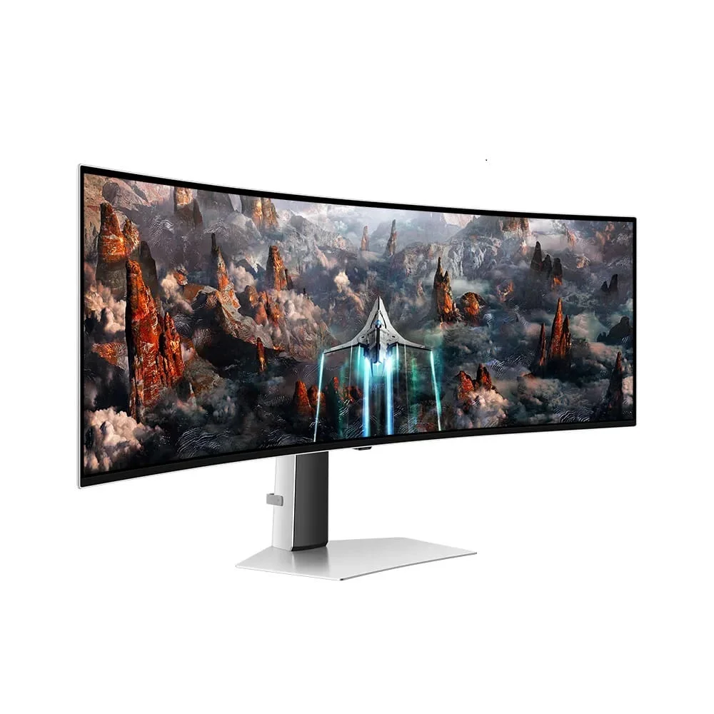 Imagem 5 de 5 do produto Monitor Gamer Samsung Odyssey OLED G9 49” Dqhd, Tela Curva Ultrawide, Painel OLED, 240hz, 0.03ms, Hdr10+, Has, Micro HDMI, Dp, Usb Hub Silver