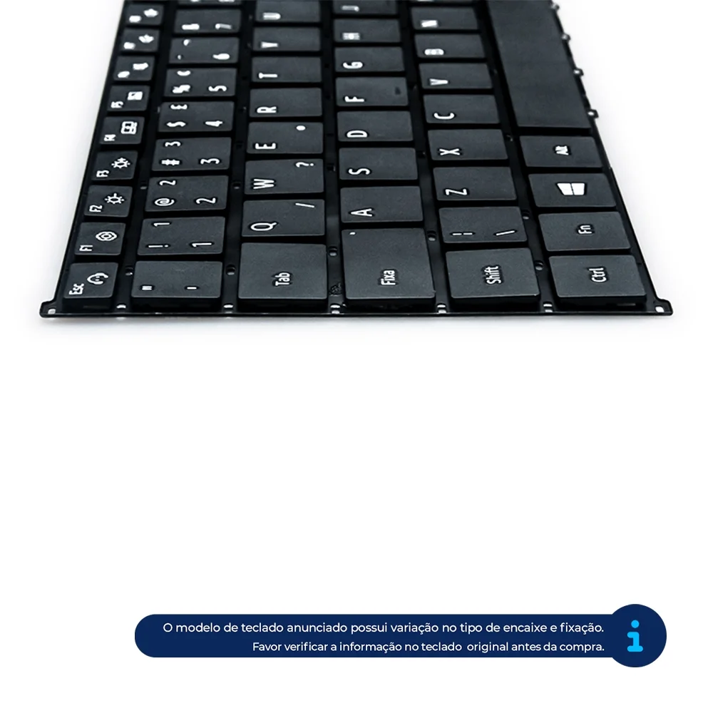 Teclado Para Notebook Samsung Np550xcj-k01br Teclado Para Notebook Samsung Np550xcj-k01br