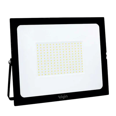 Refletor LED Elgin 200w 6500k Preto