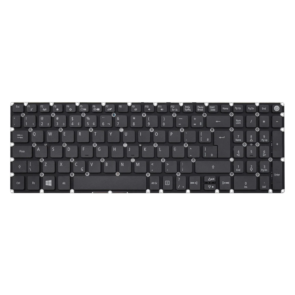 Teclado Para Notebook Acer Aspire Es1-572-3562 | Preto Abnt2 - F2 Wi-fi