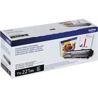 Toner TN221BK TN221 Preto HL3140 HL3170 MFC9130 MFC9330 2.5k