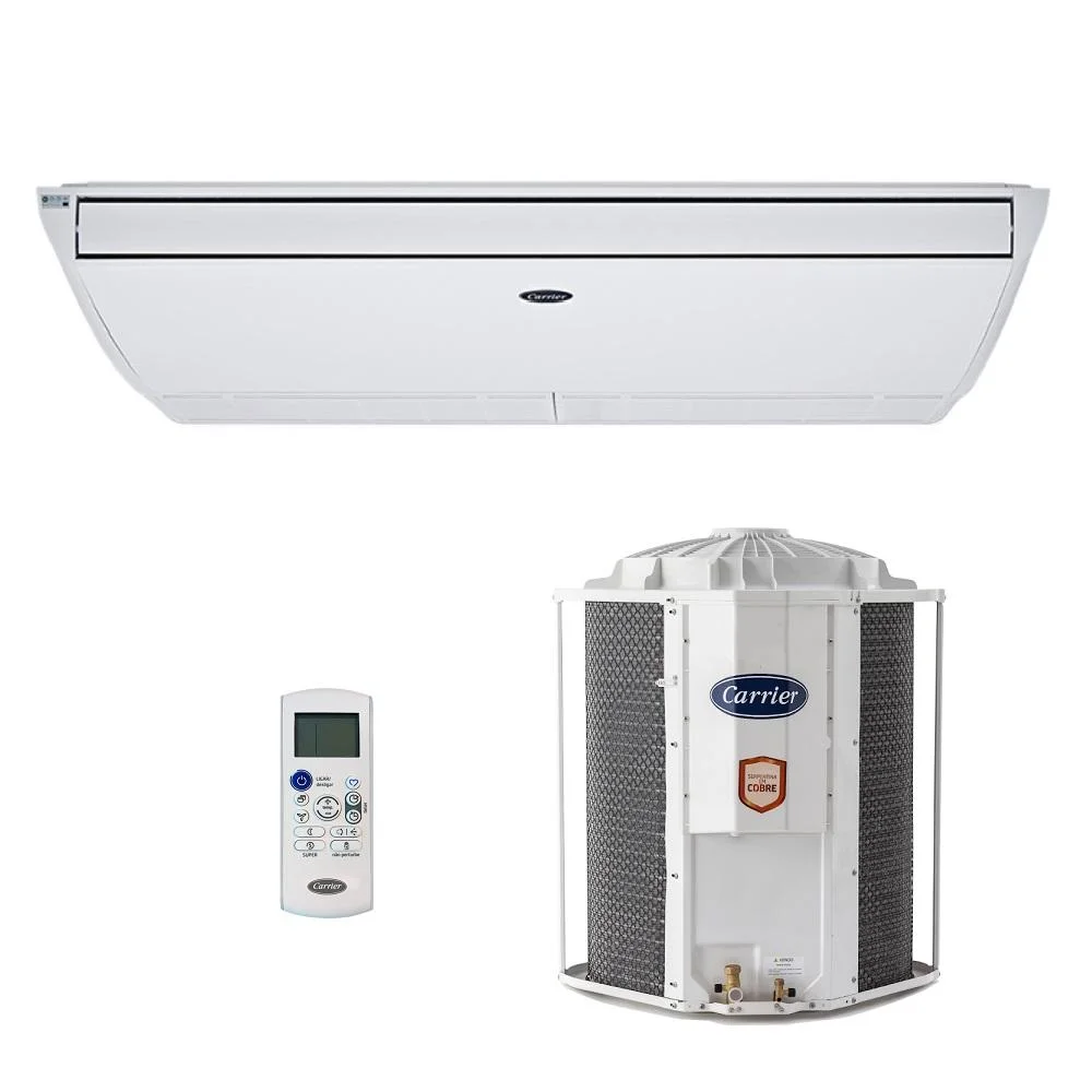 Ar Condicionado Split Teto Carrier Xperience Fixo 30.000 Btu/h Frio Monofásico Branco 42zqb30c5/38tfcb30515mc 220v