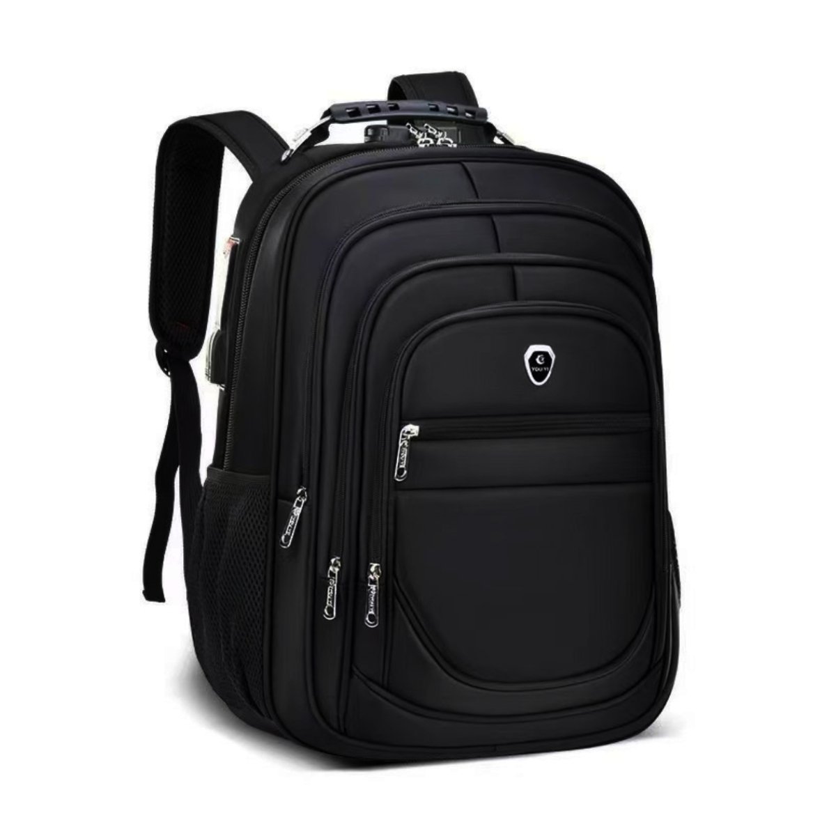 Mochila Grande Masculina Feminina Escolar Faculdade Trabalho Viagem Espaço Notebook Trava com Senha