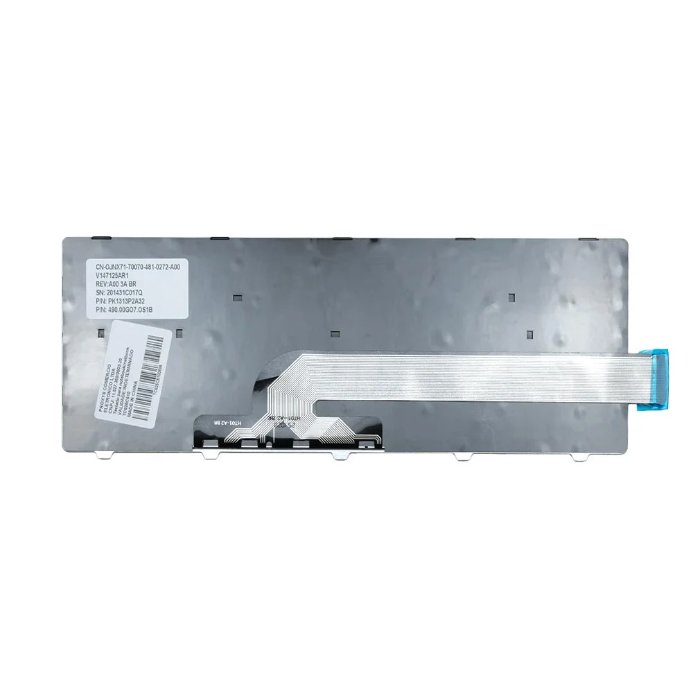 Teclado Para Notebook Dell Inspiron 14-5458-d08p | Sem Iluminação Teclado Para Notebook Dell Inspiron 14-5458-d08p | Sem Iluminação