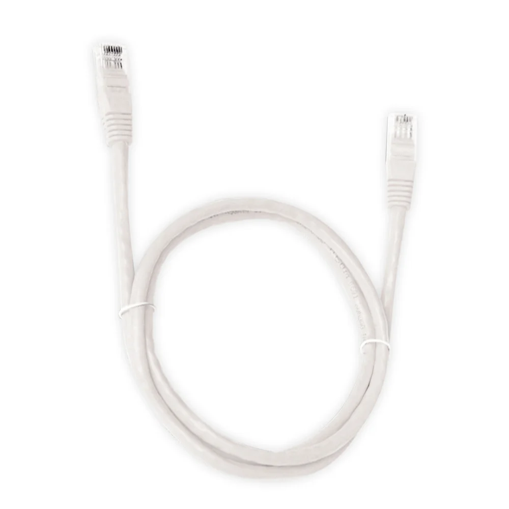 Cabo De Rede Plus Cable Patch Cord Cat6e Rj45 5 Metros Branco - PC-eth6u50wh Cabo De Rede Plus Cable Patch Cord Cat6e Rj45 5 Metros Branco - PC-eth6u50wh