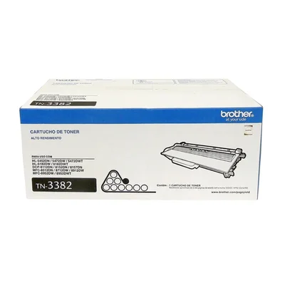Toner Brother Tn3382 | Dcp-8112dn Hl-5452dn Hl-5472dw Dcp-8152dn Mfc-8512dn