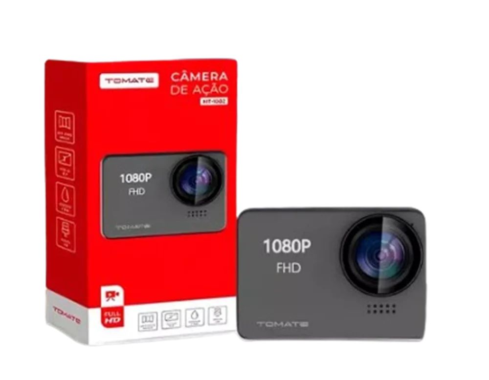 Câmera Filmadora 4k Full Hd 1080p Usb Tomate Mt-1082