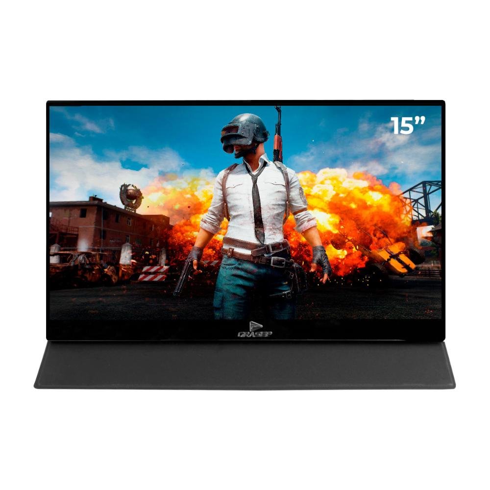 Monitor Portatil Tela Lcd 15" Gamer Peso Leve 60hz