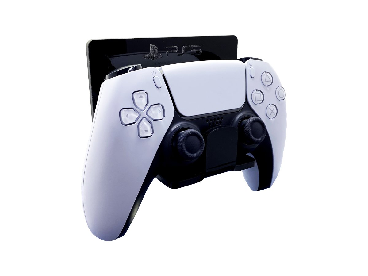 Suporte Controle Parede Playstation 5 - Ps5 - Material Acrílico Preto