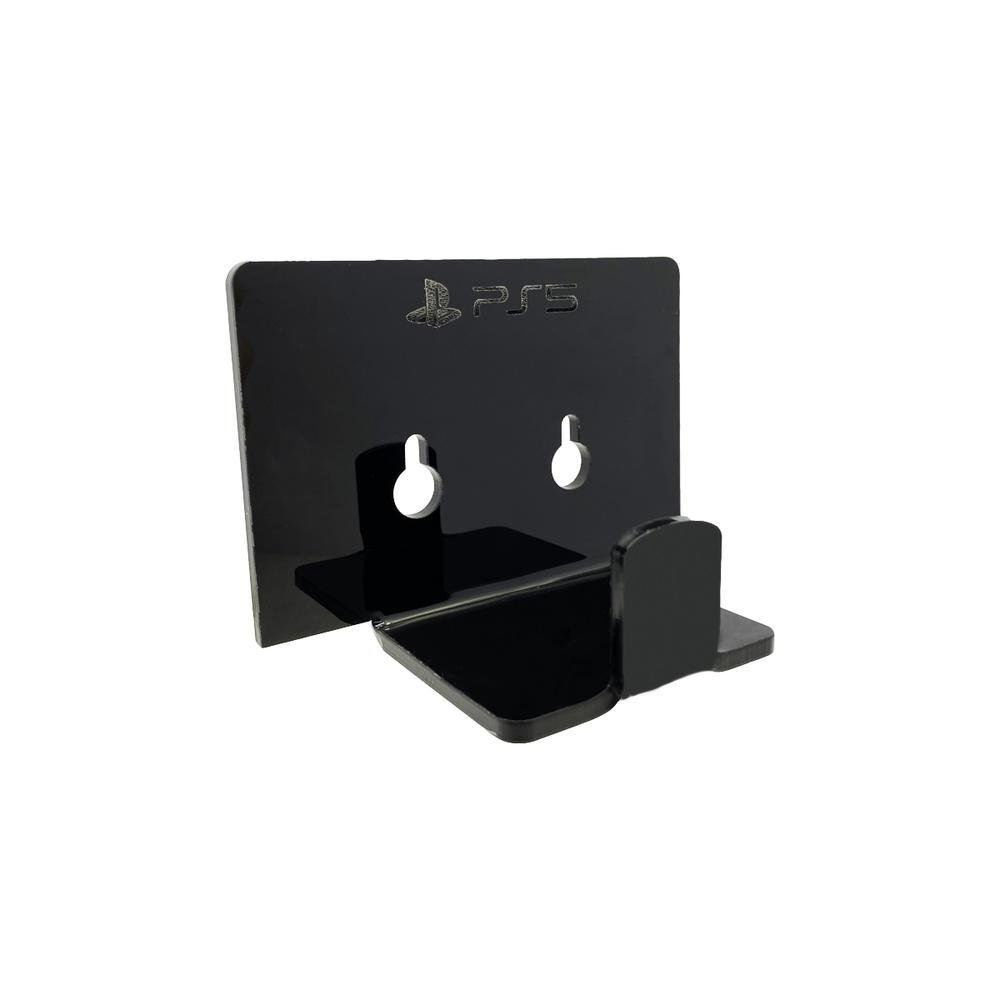 Suporte Controle Parede Playstation 5 - Ps5 - Material Acrílico Preto