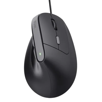Mouse Gamer Ergonomico Usb 2400dpi 6 Botoes Bayo Ii Trust - Preto