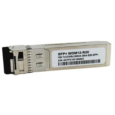 Fibra M Sfp 10g 20km Lc Bidi Ddm 1270-1330nm Wdm12-r20
