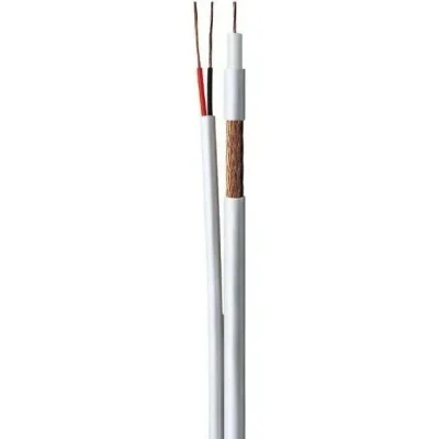 Cabo Coaxial Flexivel Rf 0.4002.5 75 Ohms 2x26awg 85 Por Metro