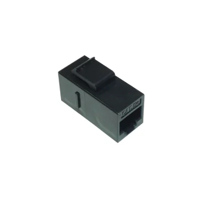 Keystone Emenda Femea-femea Para Modular Plug, Cat.5e, 8x8, Para Painel Seccon Wt-2206a Preto