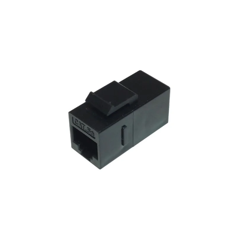 Imagem 3 de 4 do produto Keystone Emenda Femea-femea Para Modular Plug, Cat.5e, 8x8, Para Painel Seccon Wt-2206a Preto