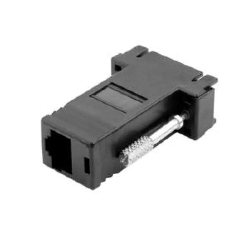 Imagem 2 de 3 do produto Adaptador Extensor Vga Macho X Rj45 Para Cabo De Rede