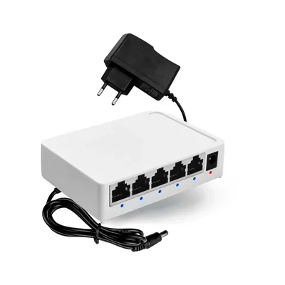 Hub Switch 5 Portas Rj45 Gigabit Rede 10/100/1000mbps Sw105 — foto 2