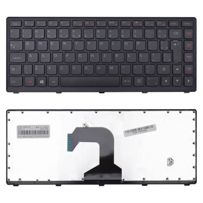 Teclado Para Notebook Lenovo Ideapad S400 Preto