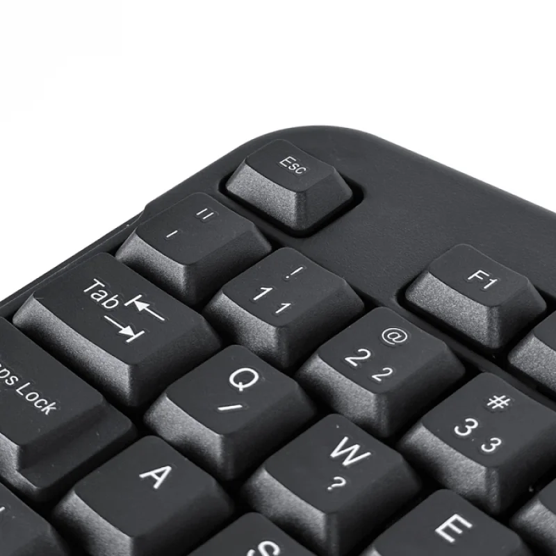 Imagem 2 de 5 do produto Teclado Usb Multimidia Dynamic 107 Teclas + 20 Teclas Multimidia Abnt2 Resistente A Agua 1.8m Preto - Dt141