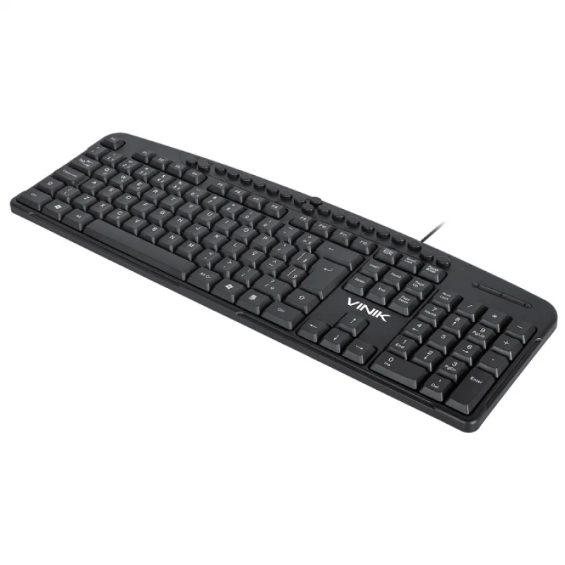 Imagem 5 de 5 do produto Teclado Usb Multimidia Dynamic 107 Teclas + 20 Teclas Multimidia Abnt2 Resistente A Agua 1.8m Preto - Dt141