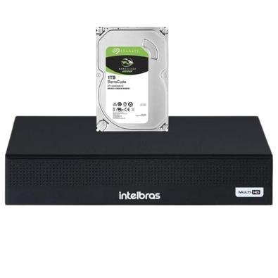 Kit 6 Câmeras Segurança Color 1080p 2.8mm Dvr Intelbras 1TB — foto 2