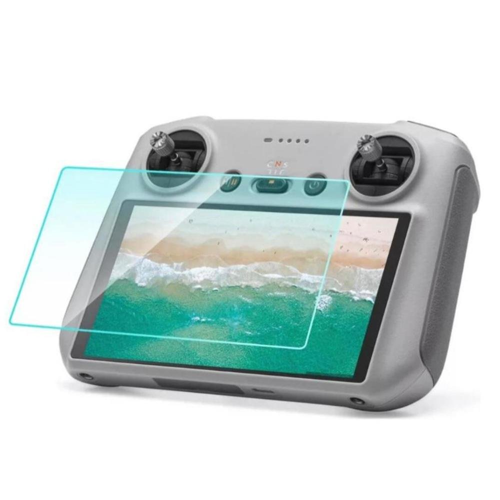 Imagem 2 de 5 do produto Película De Vidro Tela Controle Drone Dji Mini 3/4 Pro Rcn1 - Rcn2