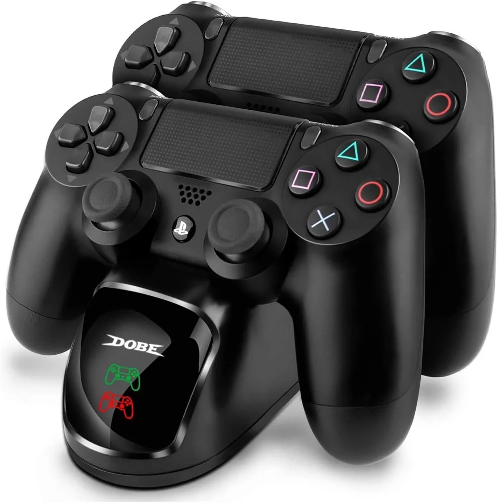 Base Carregador Compatível Com Controle Playstation 4 Dualshock 4