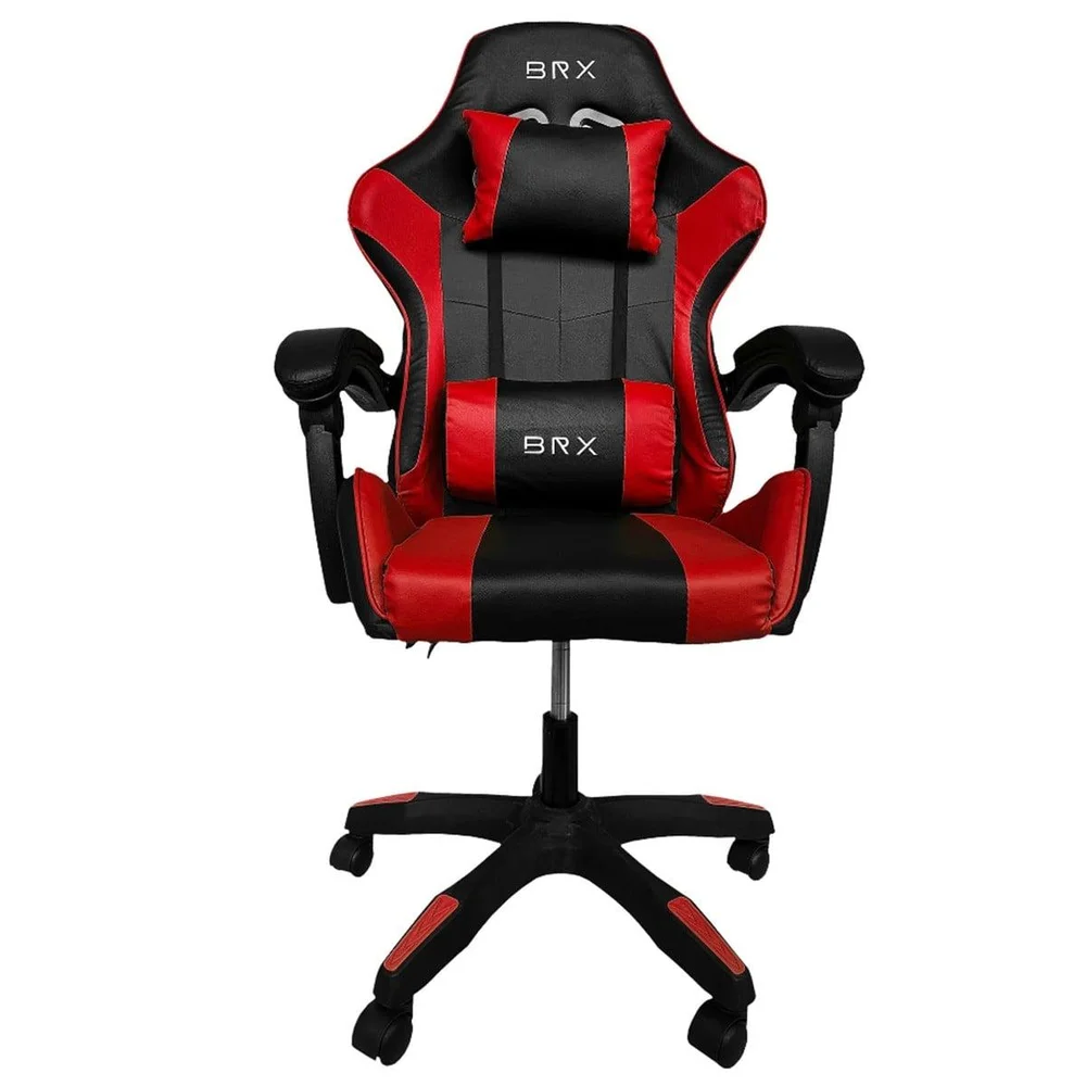 Cadeira Gamer Brx Impact, Ajustável, Vermelha, Cd-ipctred