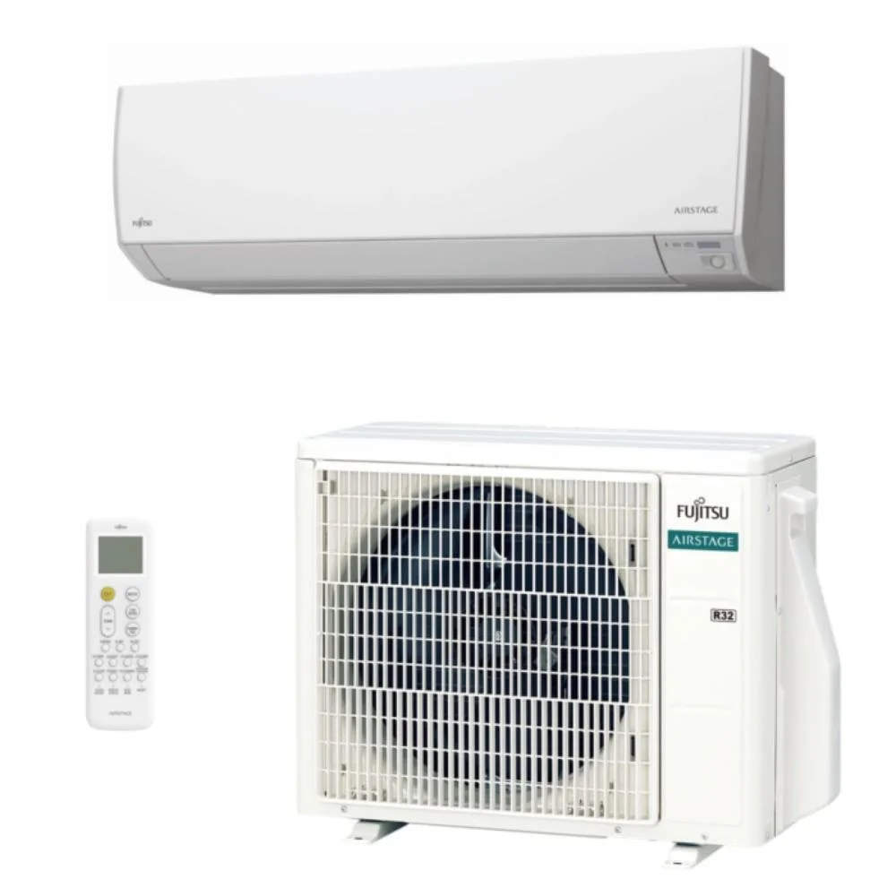 Ar Condicionado Inverter Fujitsu Premium 27000 Btus Quente E Frio 220v R-32
