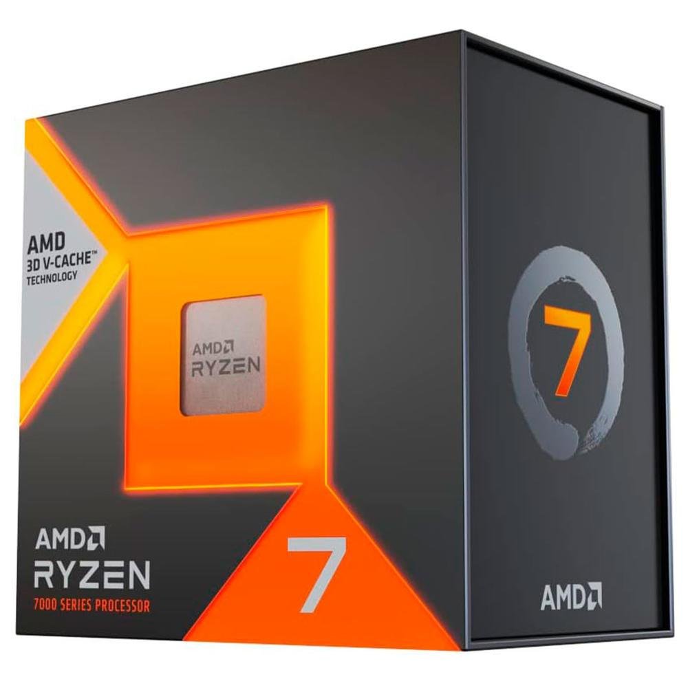 Imagem 3 de 4 do produto Processador Amd Ryzen 7 7800x3d, Socket Am5, 4.2ghz (5.0ghz) Cache 104mb - 100-100000910wof