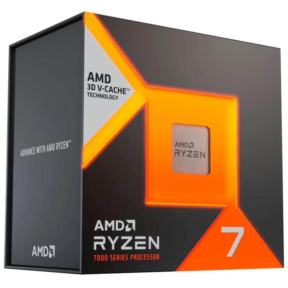 Imagem 4 de 4 do produto Processador Amd Ryzen 7 7800x3d, Socket Am5, 4.2ghz (5.0ghz) Cache 104mb - 100-100000910wof
