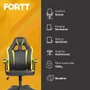 Cadeira Gamer Fortt Harbin, Amarela - Cgf022-Am