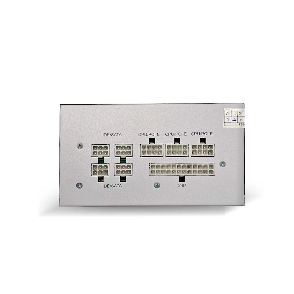 Imagem 3 de 5 do produto Fonte Duex Dx-600fse++ White Series 600w 80 Plus Bronze Pfc Ativo Full Modular C/ Cabo Branca