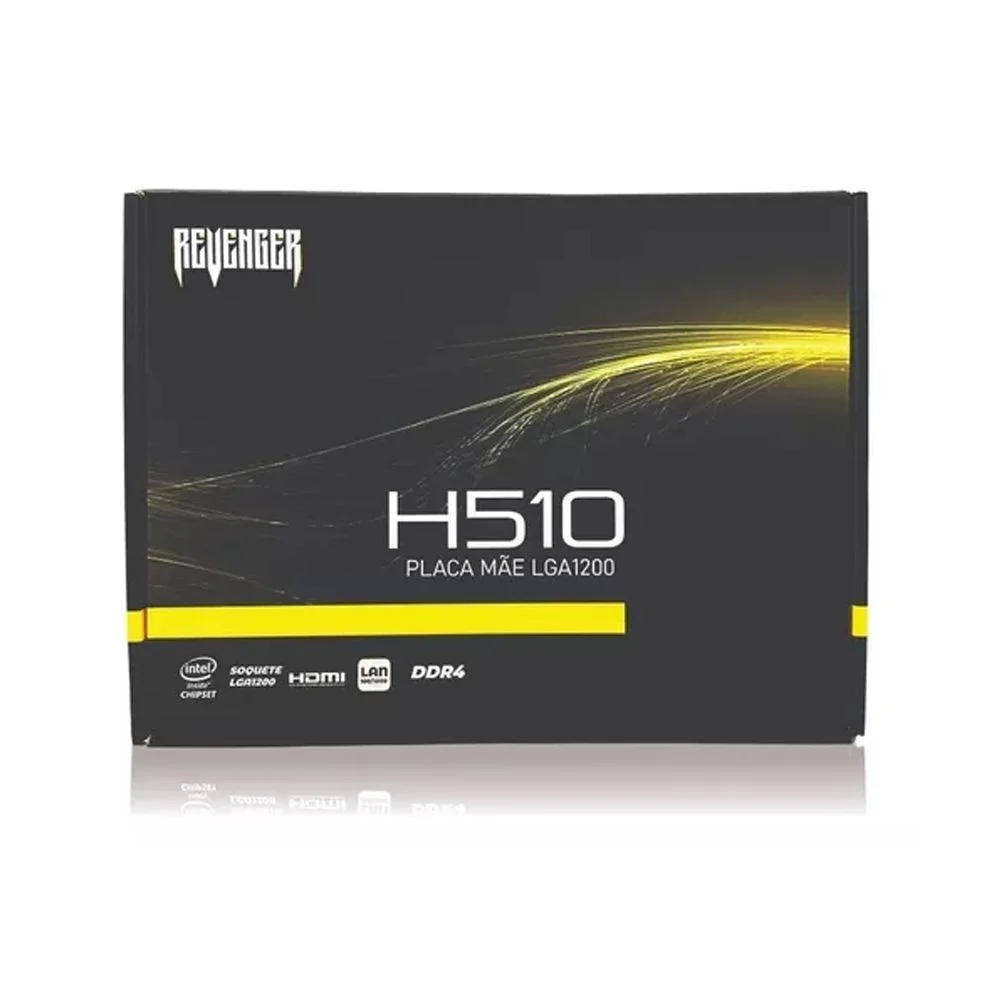 Placa Mãe LGA 1200 Chipset Intel H510 Ddr4 10º E 11º Geração 5