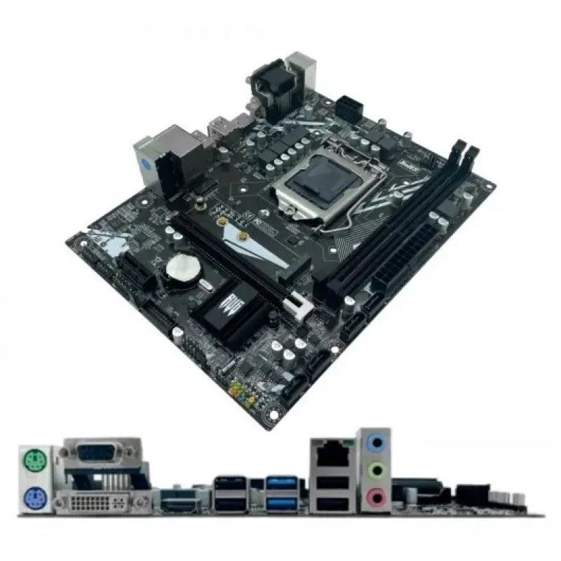 Placa Mãe LGA 1200 Chipset Intel H510 Ddr4 10º E 11º Geração 6