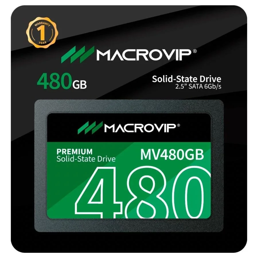 SSD 480GB Macrovip Sata3 2,5 Mv480GB