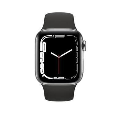 Novo Relogio Inteligente I8 Pro Max Modelo Preto Monitoramento de Saúde ECG Aprimorado