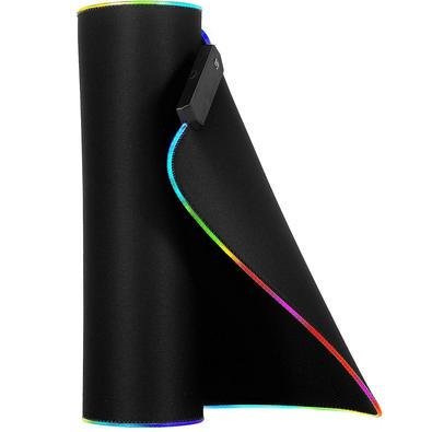 Mouse Pad Gamer, 80x30cm, Com Led Nas Bordas