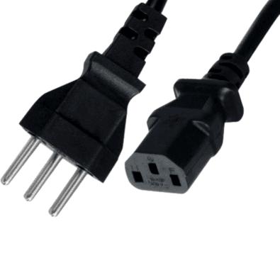Cabo De Energia 3m 3x0,75 10 Amperes