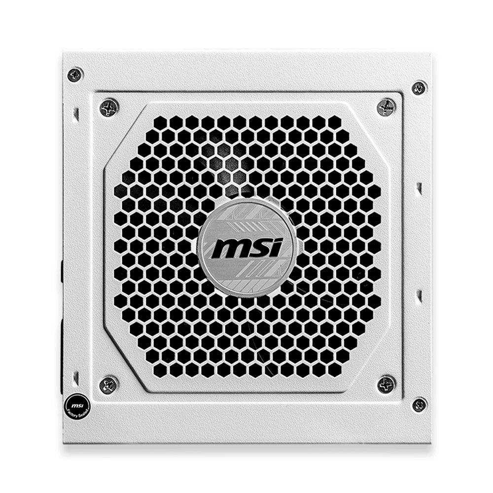 MSI MAG A850 GL PCIE5 WHITE　 850W　 PC電源 MAG A850GL PCIE5 WHITE | Fonte de Alimentação | Transborde