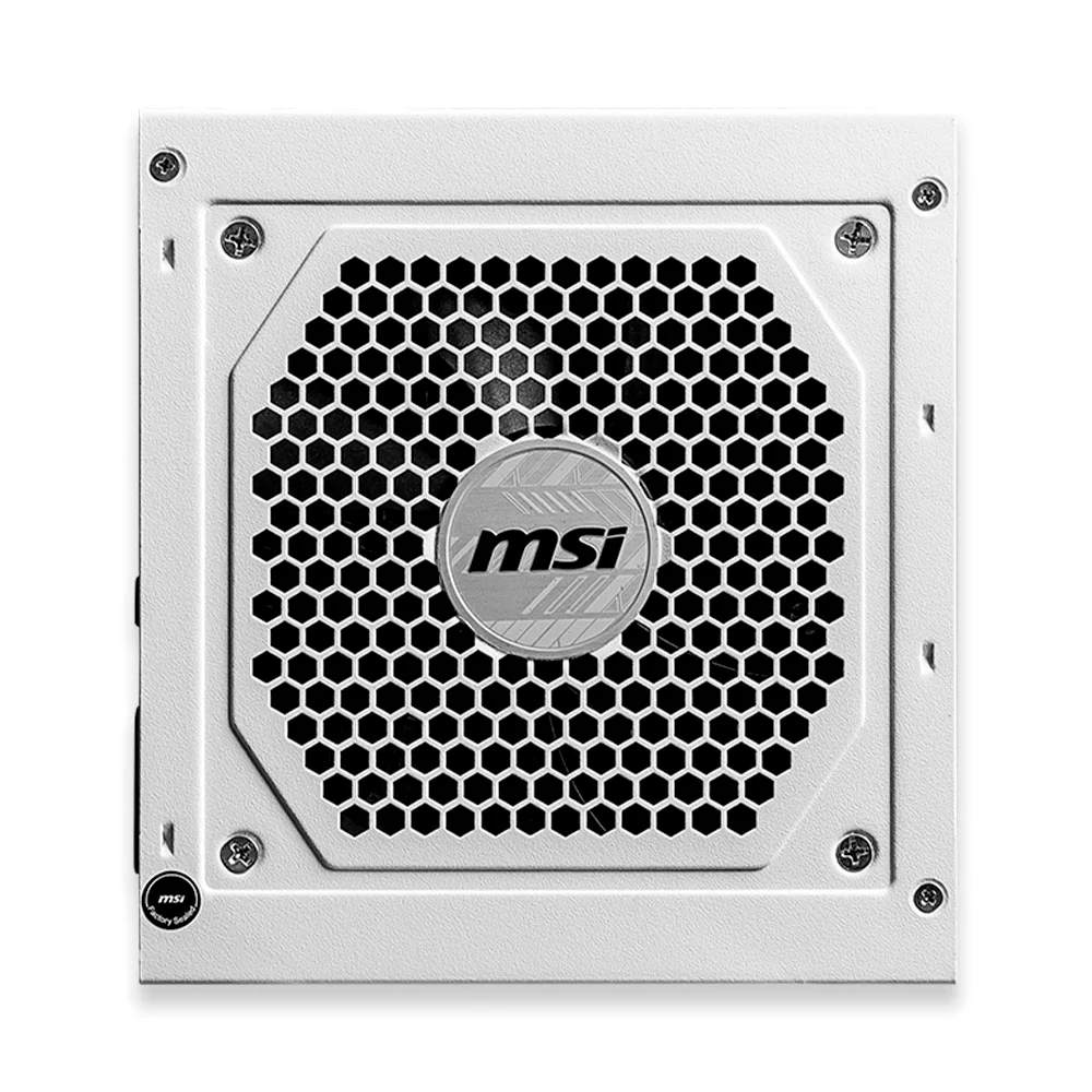 Imagem 3 de 4 do produto Fonte Msi 850w Mag A850gl  PCie5 Branco 80 Plus Gold - 306-7zp8b12-ce0