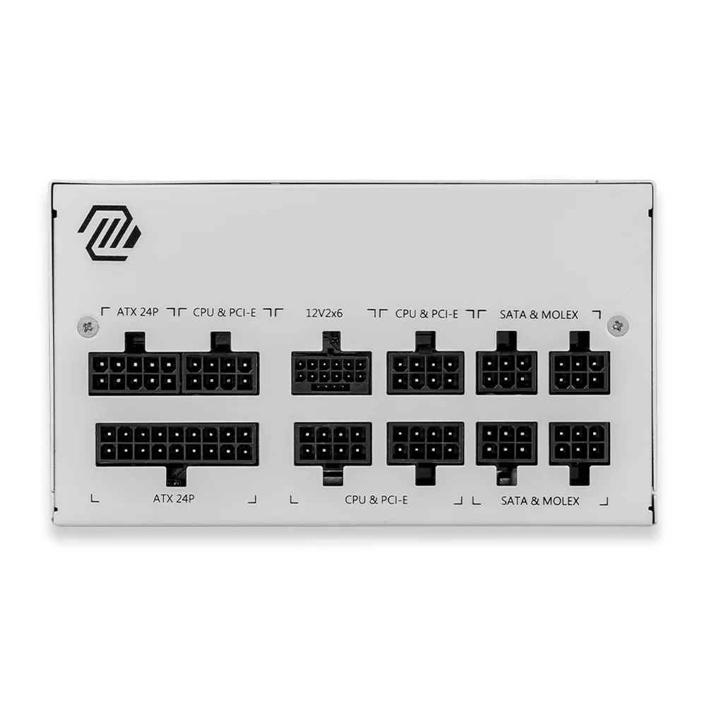 Imagem 4 de 4 do produto Fonte Msi 850w Mag A850gl  PCie5 Branco 80 Plus Gold - 306-7zp8b12-ce0