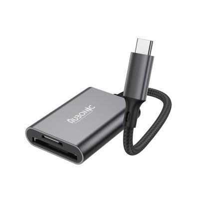 Hubonic Adaptador Usb Tipo C Leitor De Cartão Usb 3.0 5gbps Dual Slot Sd/tf Liga De Alumínio Notebook Celular Modelo