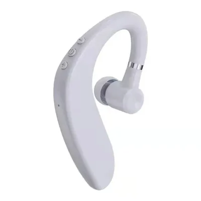 Fones De Ouvido Sem Fio S109 Fone De Ouvido Resiste Água  Esportivo 1 unidade com Broqueio Anti Ruido Na Cor Branco