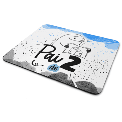 Mouse Pad Divertido Flork Pais - Pai De 2