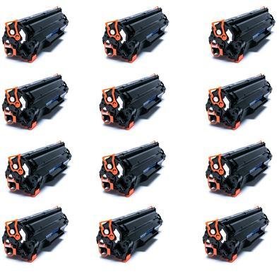 Kit 12x Toner 100% Compatível Novo Ce285a 85a I P1102w M1132 M1210 M1212 M1130 *envio Imediato*