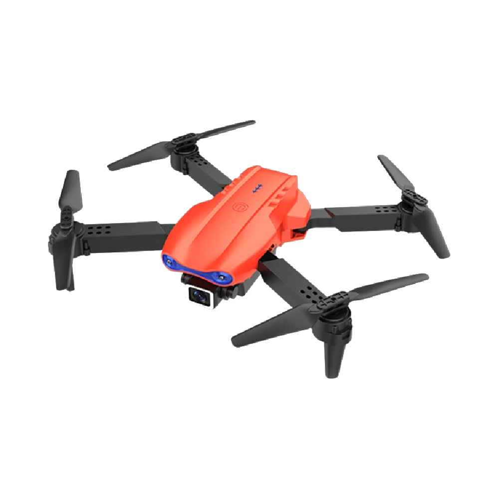 Drone Profissional K3 Wifi Fpv 4k Dual Camera Quadcopter Laranja Dobrável Com Voo 360