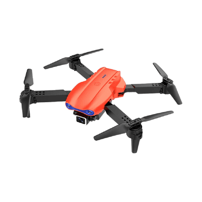 Drone Profissional K3 Wifi Fpv 4k Dual Camera Quadcopter Laranja Dobrável Com Voo 360